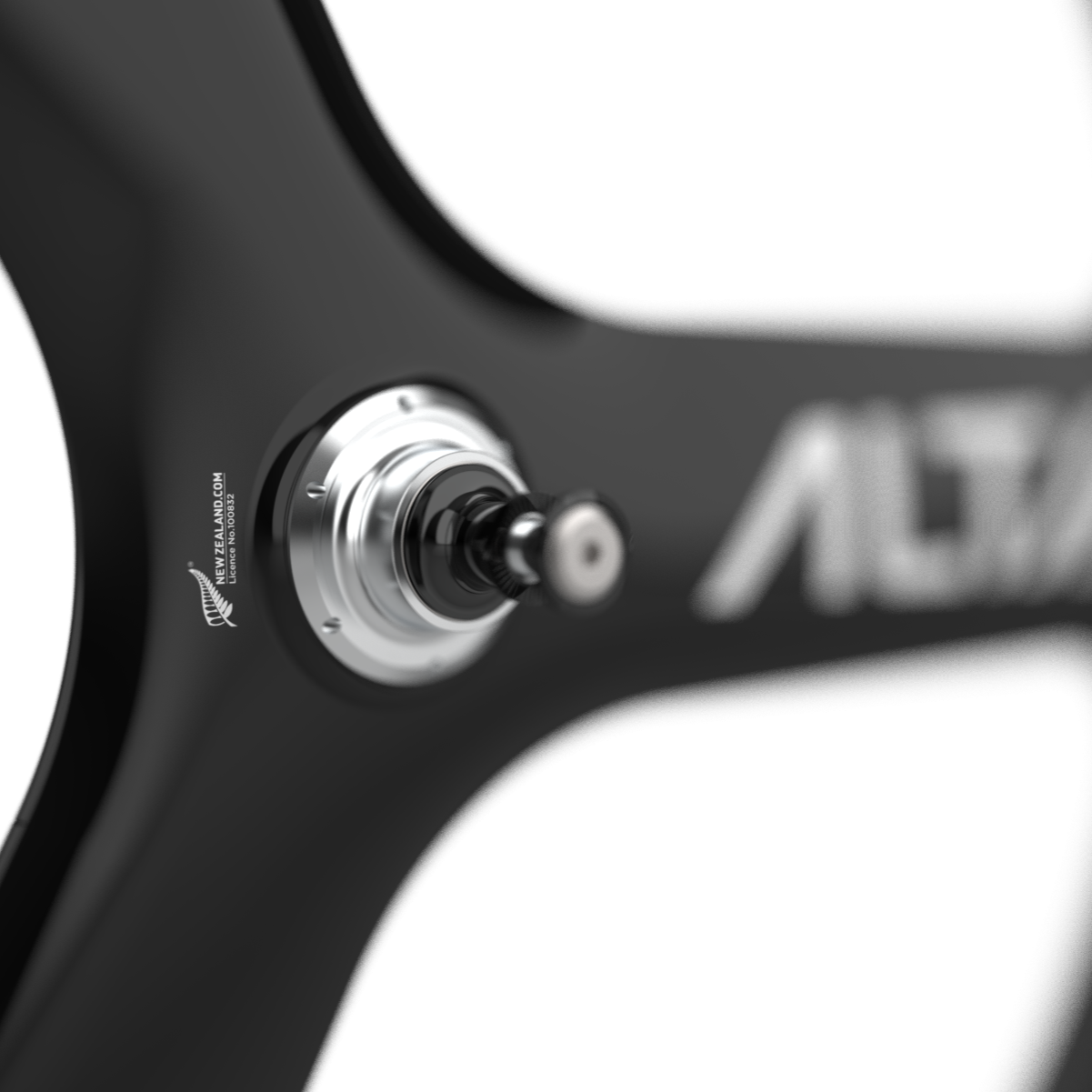 Velobike Altias 3-Spoke Wheel detail 3