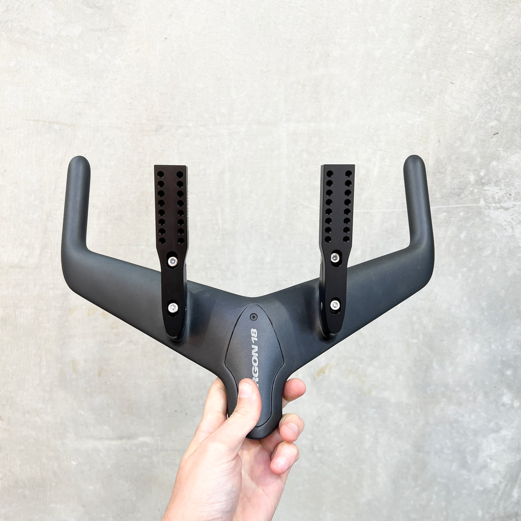 Aerobar Angled Riser Aerobar Adjustable Risers – Velobike