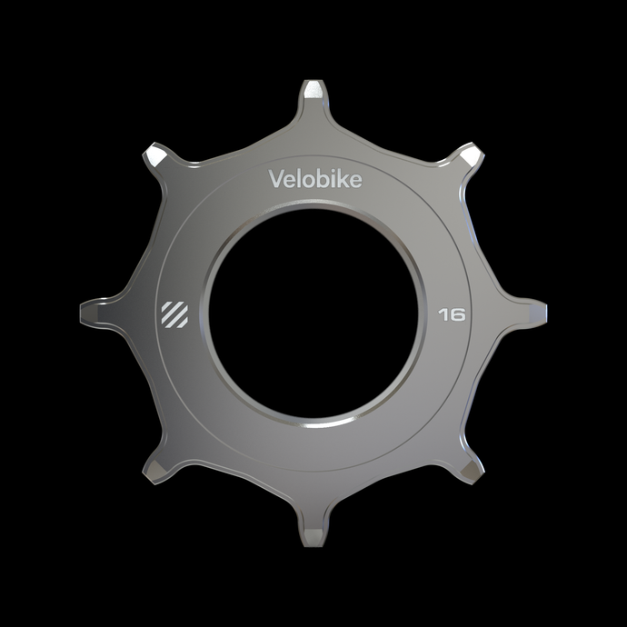 Velobike New Motion Labs Enduo Track Duel Engagement technology Sprocket