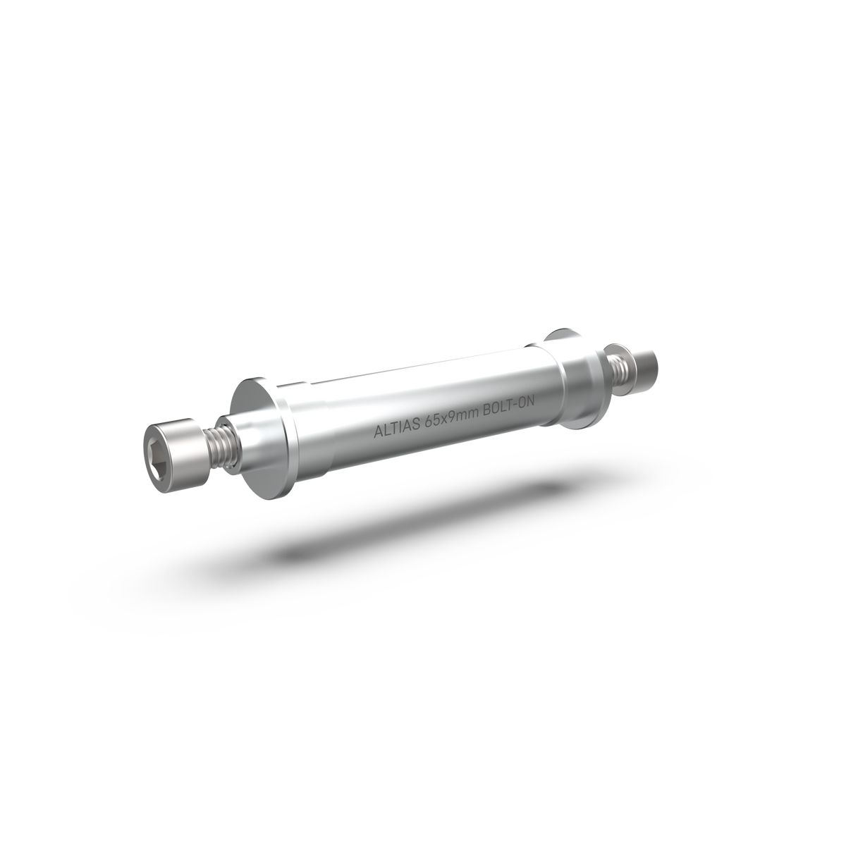CNC machined aluminium axle