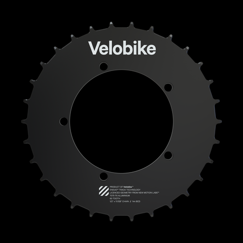 Velobike New Motion Labs Enduo Track Duel Engagement technology chainring