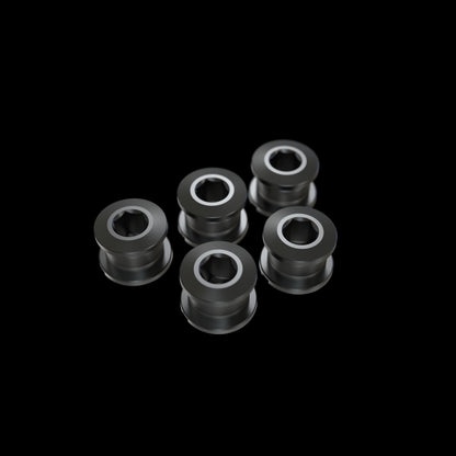 Velobike Chainring Bolts Aluminium Black