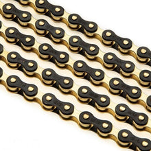 Load image into Gallery viewer, Izumi Jet Black and Gold Chain
